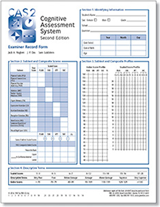 CAS2: Examiner Record Form (10)